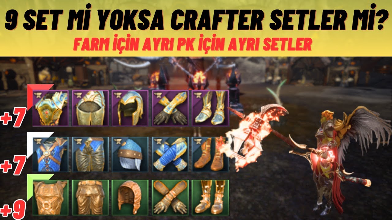 TARTIŞMAYA SON!!! | EN İYİ FARM VE PK SETLERİ | Rise Online