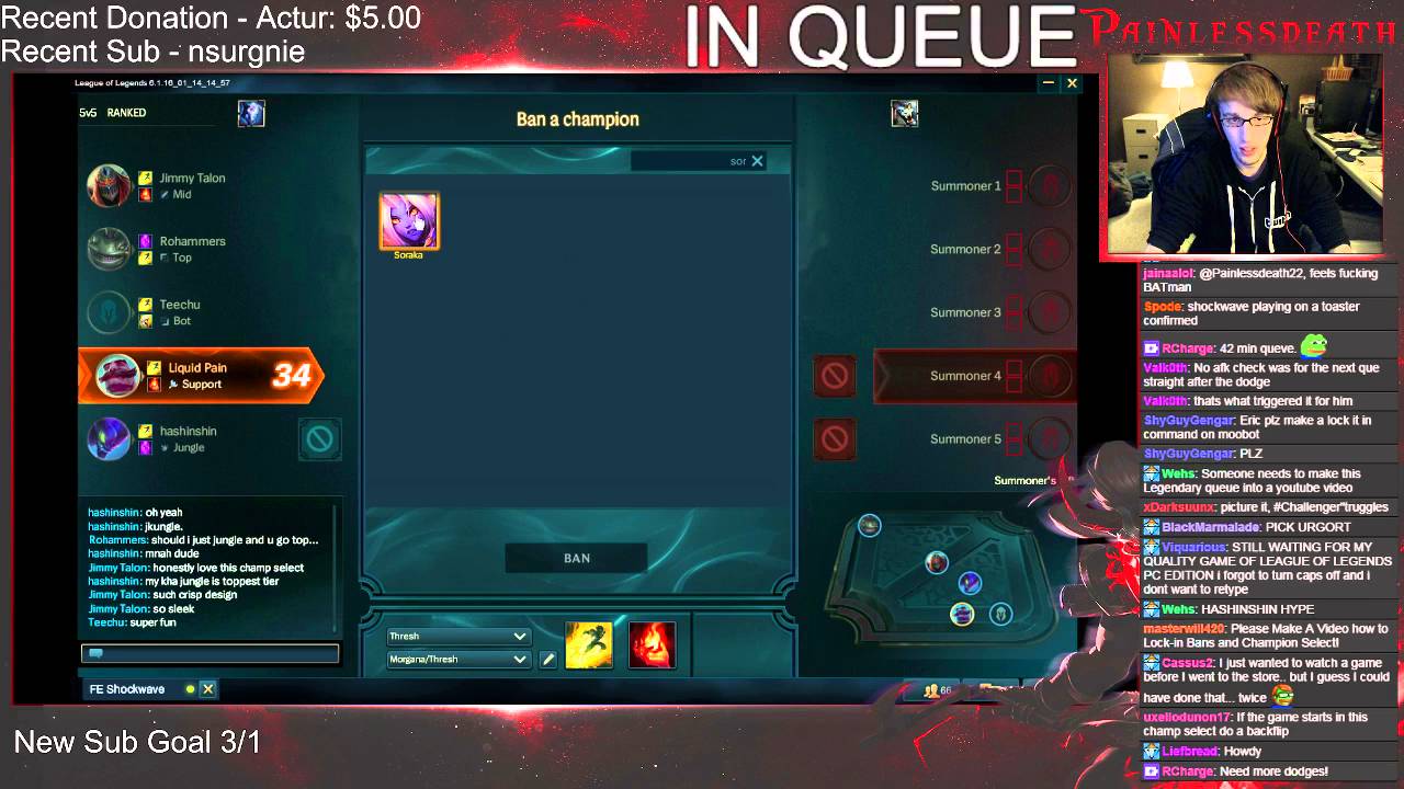 Painless explains how to ban champions