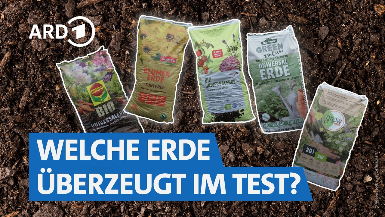 Blumenerde: Die beste Universalerde ohne Torf 🌹🫑| Markt NDR