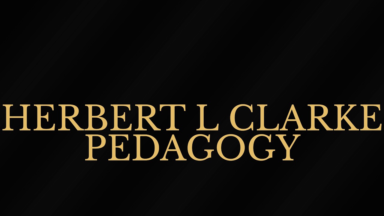 What did Herbert L. Clarke Teach?