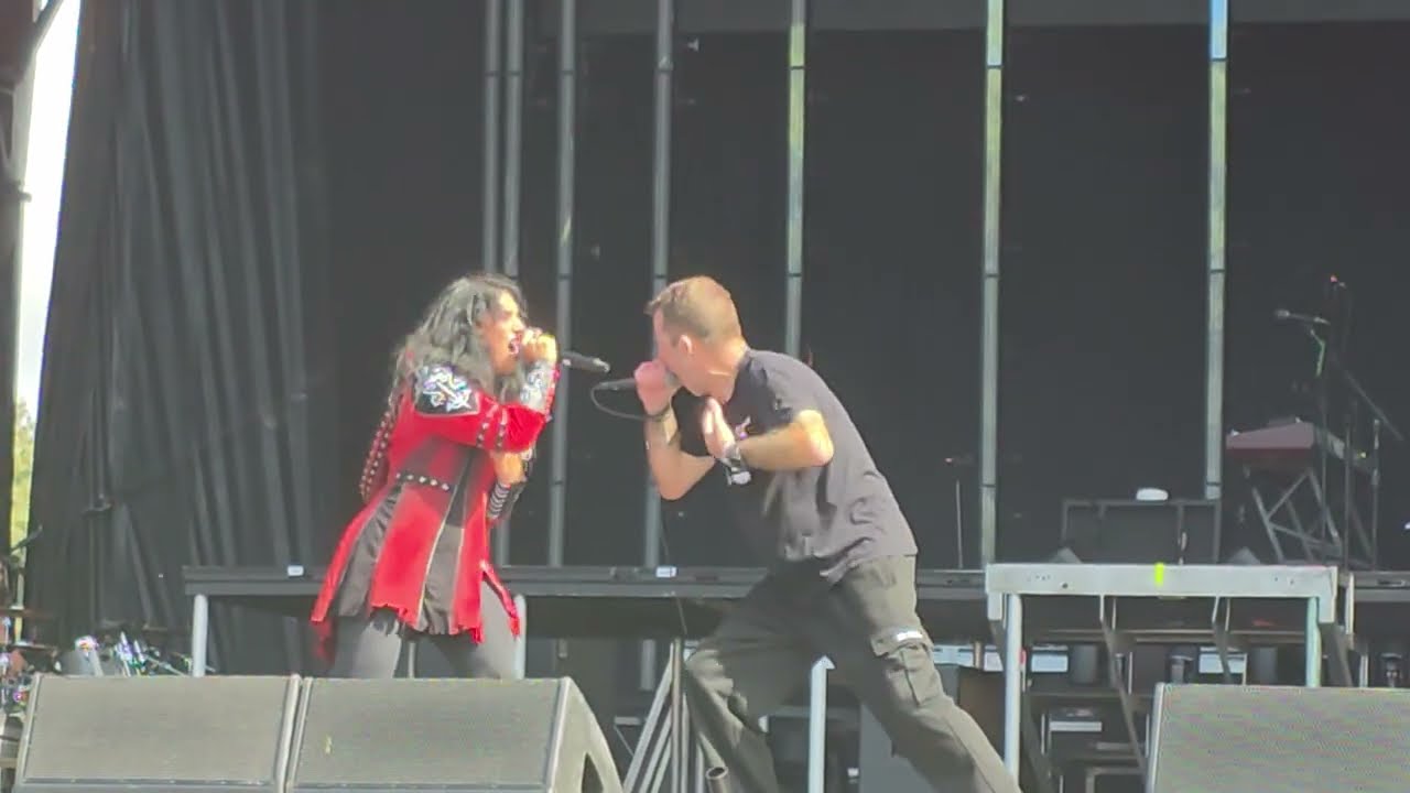 Lacuna Coil ft. Randy Blythe - Hosting The Shadow live on 10/3 at Aftershock 2025 in Sacramento, CA