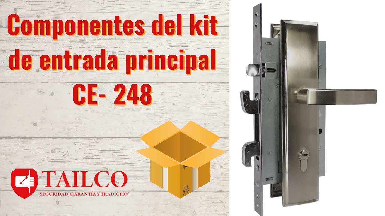 Kit de entrada principal - Kale TK 262R - CE - 248