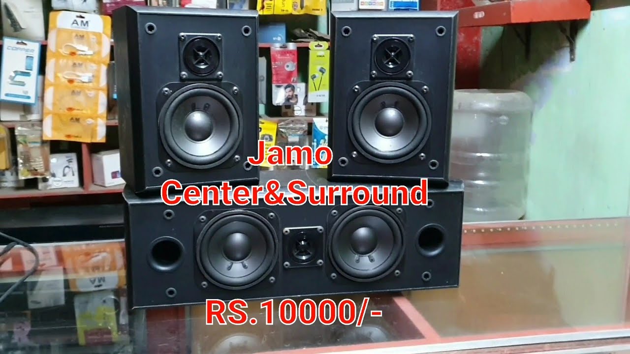 Jamo center-40 Jamo cornet-20 Center&Surround Speaker Package