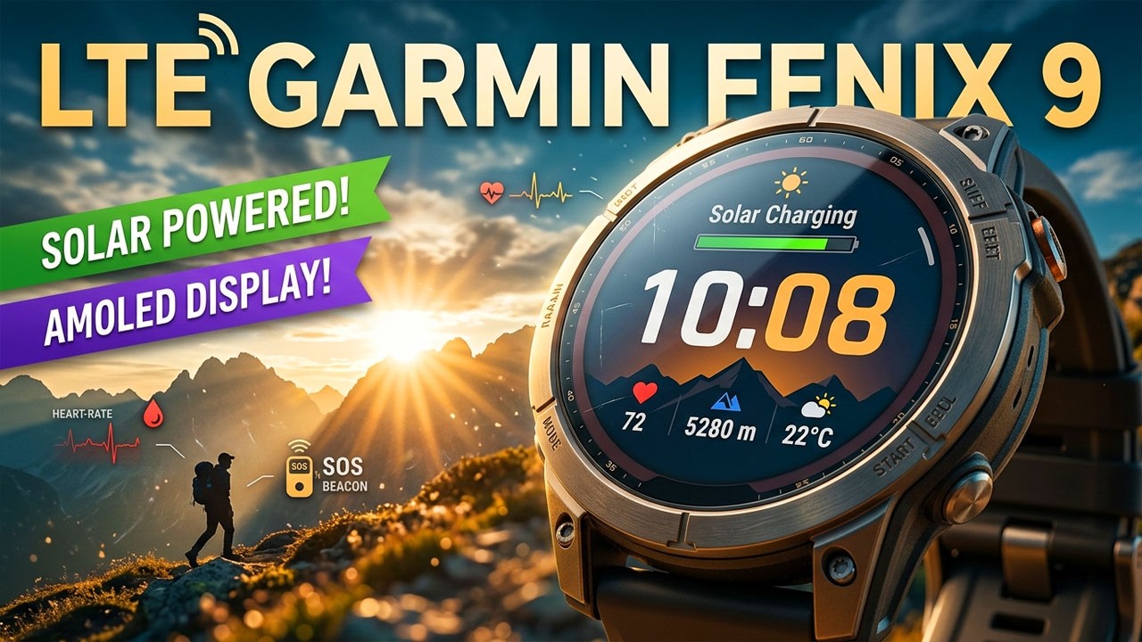 Garmin Fenix ​​9 Pro: Oficjalne specyfikacje i cena ujawnione &ndash; oto, co się zmieniło