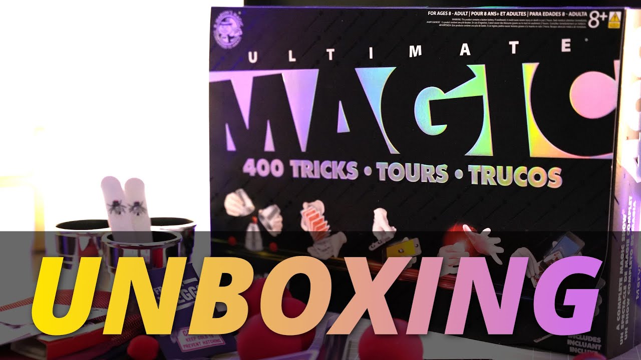 Costco Ultimate Magic 400 tricks UNBOXING | Marvin's Magic | Holiday gift