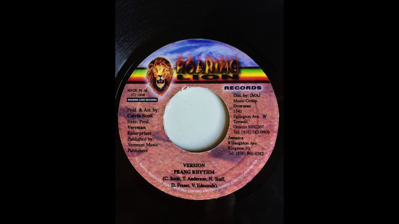 Prang Riddim Mix (Roaring Lion Records, 1998)