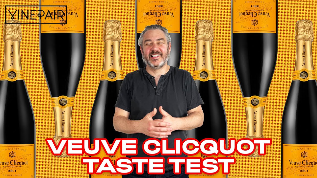 Стоит ли покупать шампанское Veuve Clicquot? | Сомелье пробует самое популярное шампанское Америки
