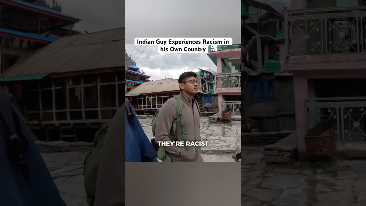 Indian feels racism in India 🇮🇳