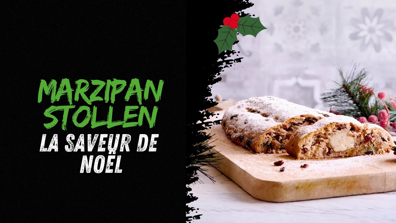 🎄Marzipan Stollen, la brioche de Noël 🍞