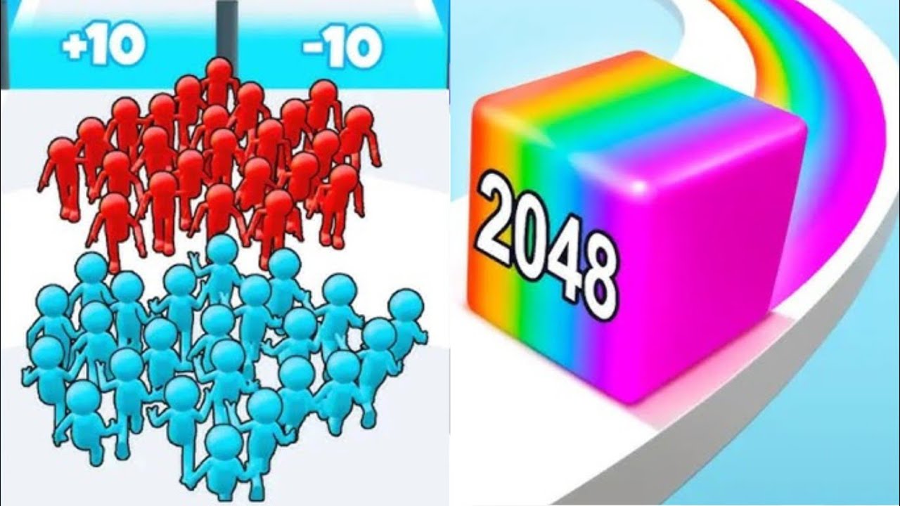 Join Clash 3D vs Jelly Run 2048 - Crowd vs Jelly part 1