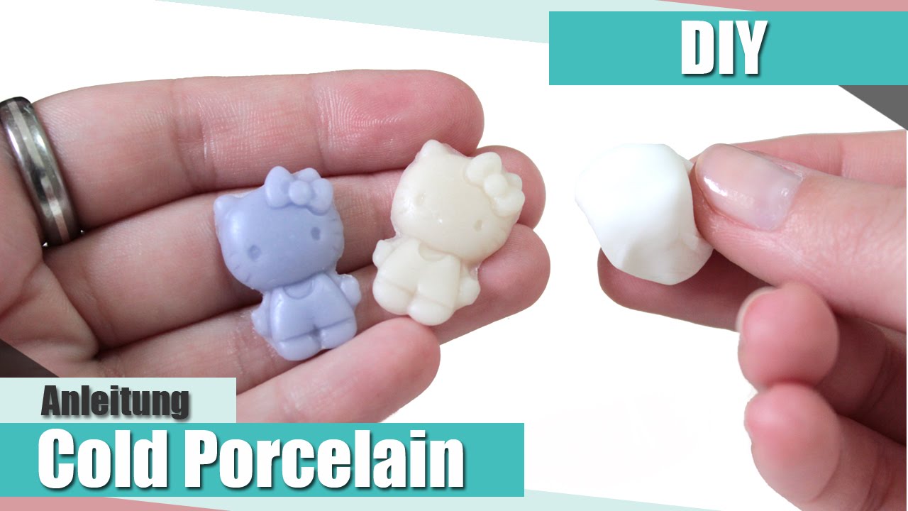[DIY] Cold Porcelain Tutorial | Modelliermasse selber machen | Anielas Fimo