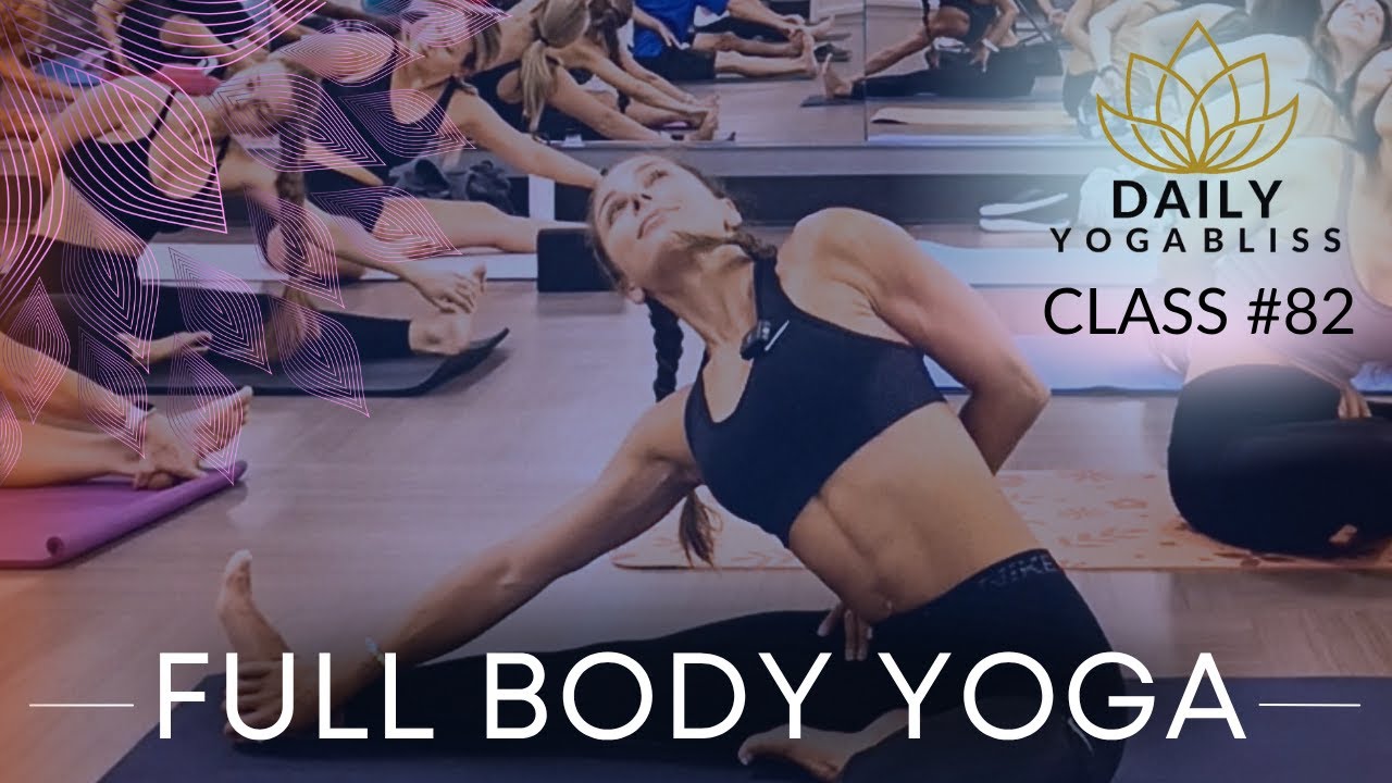 60-MIN POWER YOGA WORKOUT for weight loss, flexibility, lean muscle + abs / DailyYogaBliss Flow