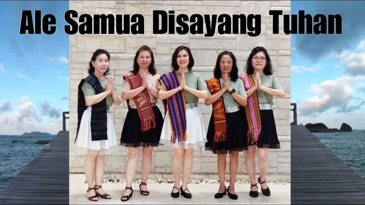Ale Samua Disayang Tuhan Line Dance (demo & count)