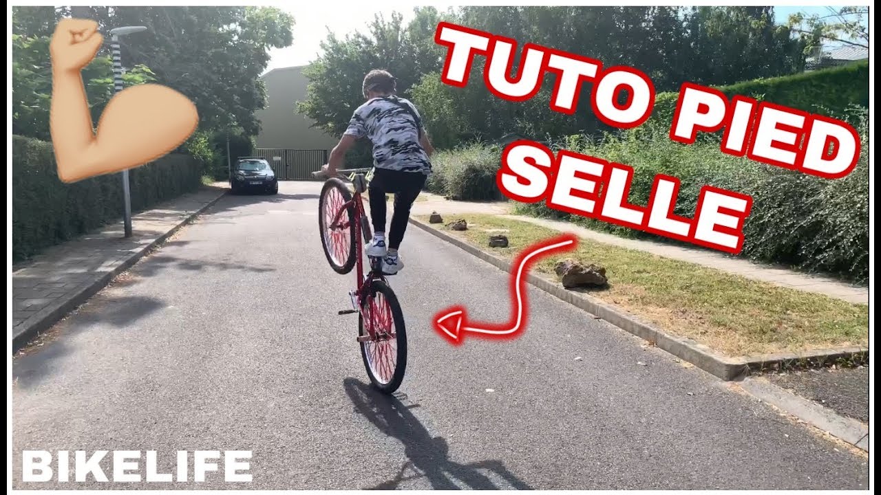TUTO PIED SELLE ( tenir debout en wheeling )
