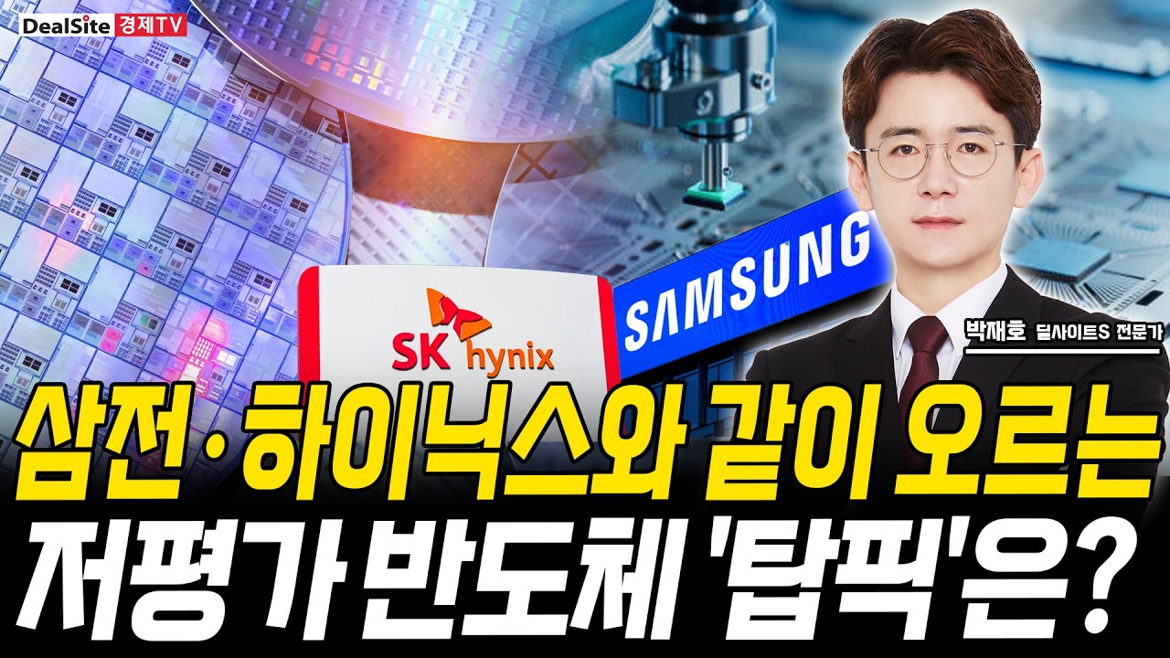 삼성전자·SK하이닉스 떨어질 때 매수해야 할 저평가 반도체주 TOP 1!