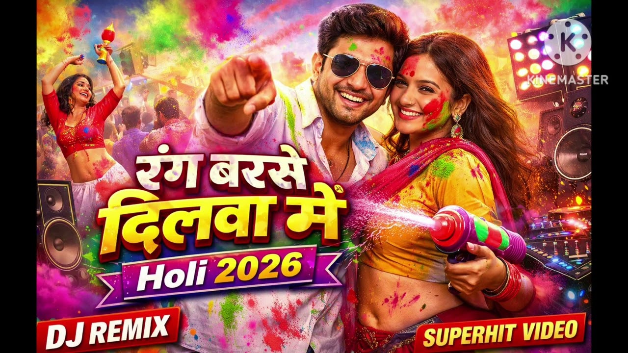 होली 2026 का सबसे बड़ा धमाका |रंग बरसे दिलवा में | DJ होली स्पेशल सॉन्ग#lofisong#songlofi#songviral 