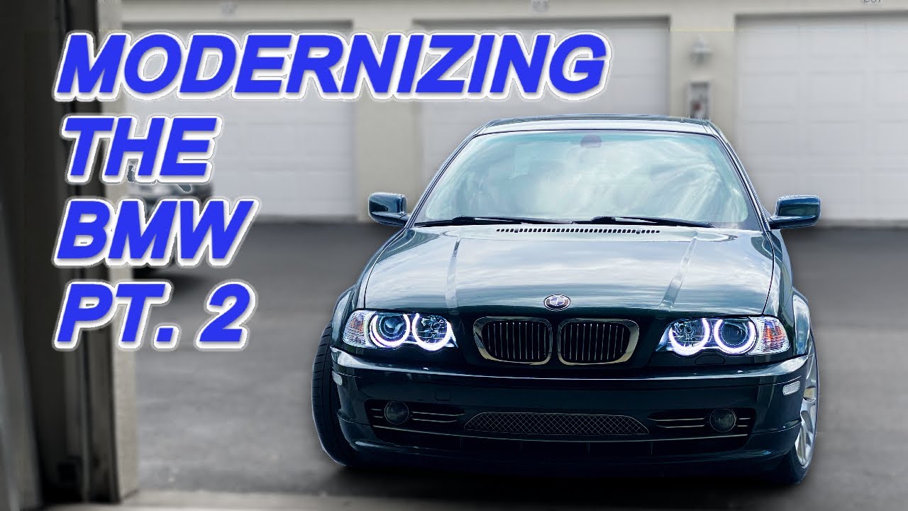 БИКСЕНОНОВАЯ МОДОВАЯ МОДИФИКАЦИЯ Сделай сам + АНГЕЛЬСКИЕ ГЛАЗА - BMW E46