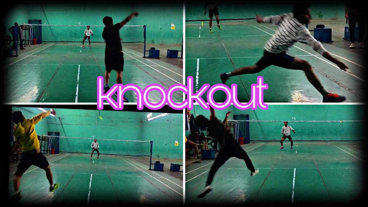 Badminton academy match || Knockout Match ||Singles Match || Latest Single match || 