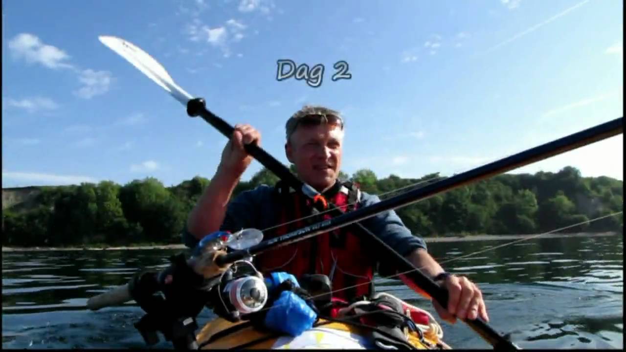 kayak fishing, Kajak-fiskeri ved Ven-2010
