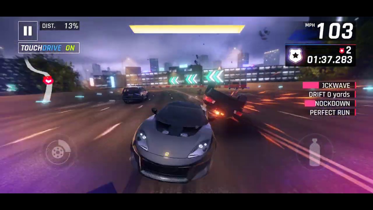 Asphalt 9 Legends | Lotus Evora Sport 410 | Shanghai | Epic Police Escape