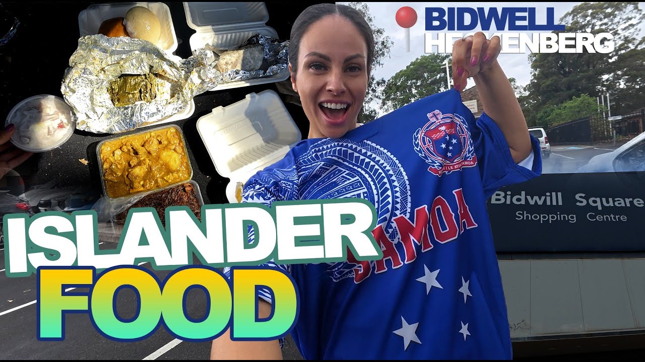 Eating Islander Food In Sydney