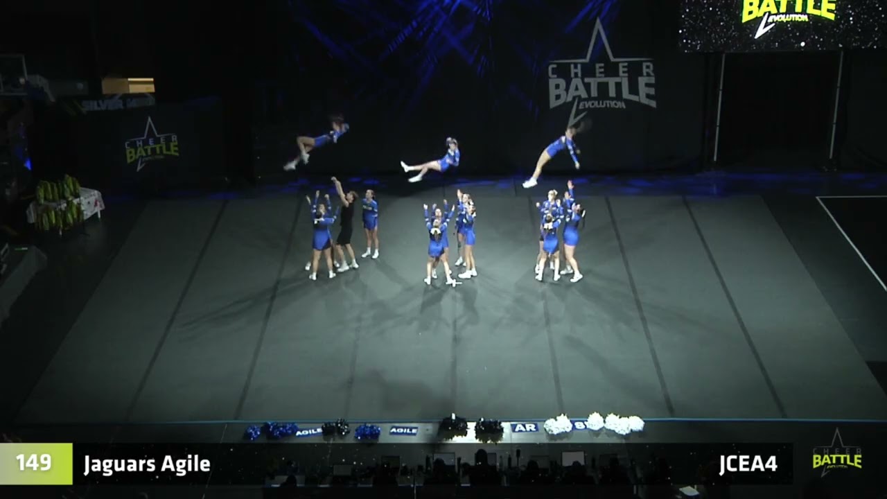 149   Junior Coed Advanced Pilsen Jaguars Cheerleaders Jaguars Agile