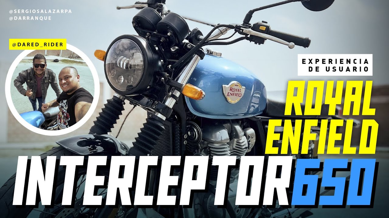 Todo sobre la Royal Enfield INTERCEPTOR 650