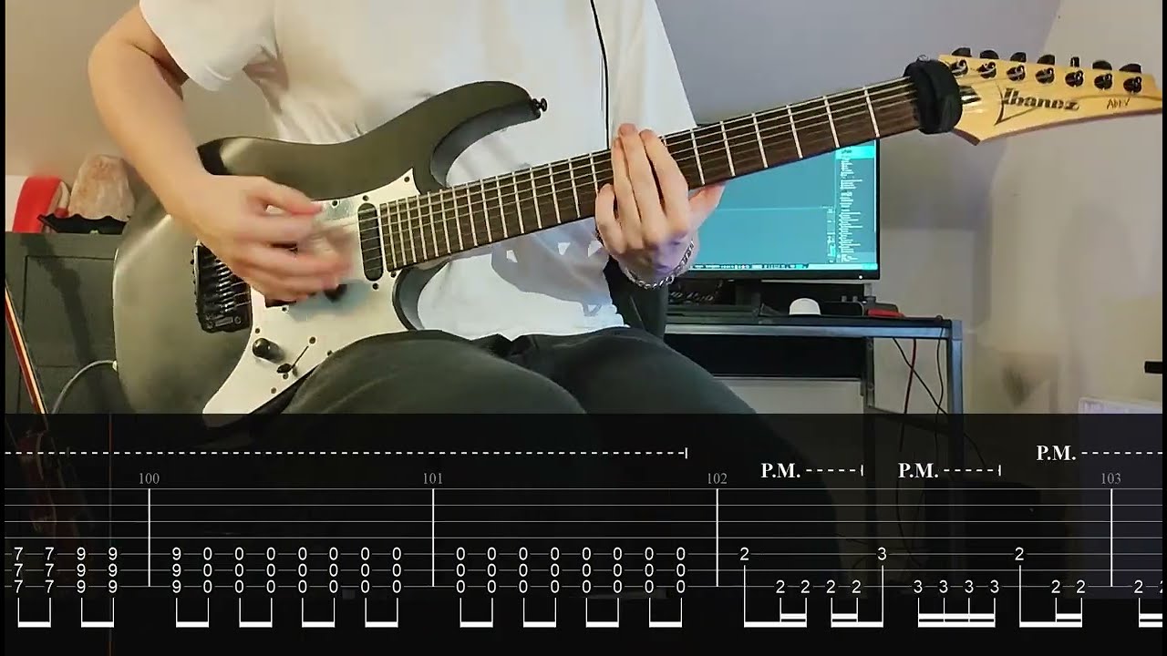Wildfire - Periphery (BRAND NEW SONG 2023) (ON-SCREEN TABS) (ONE-TAKE COVER)