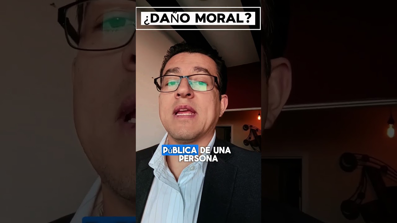 &iquest;Da&ntilde;o Moral?