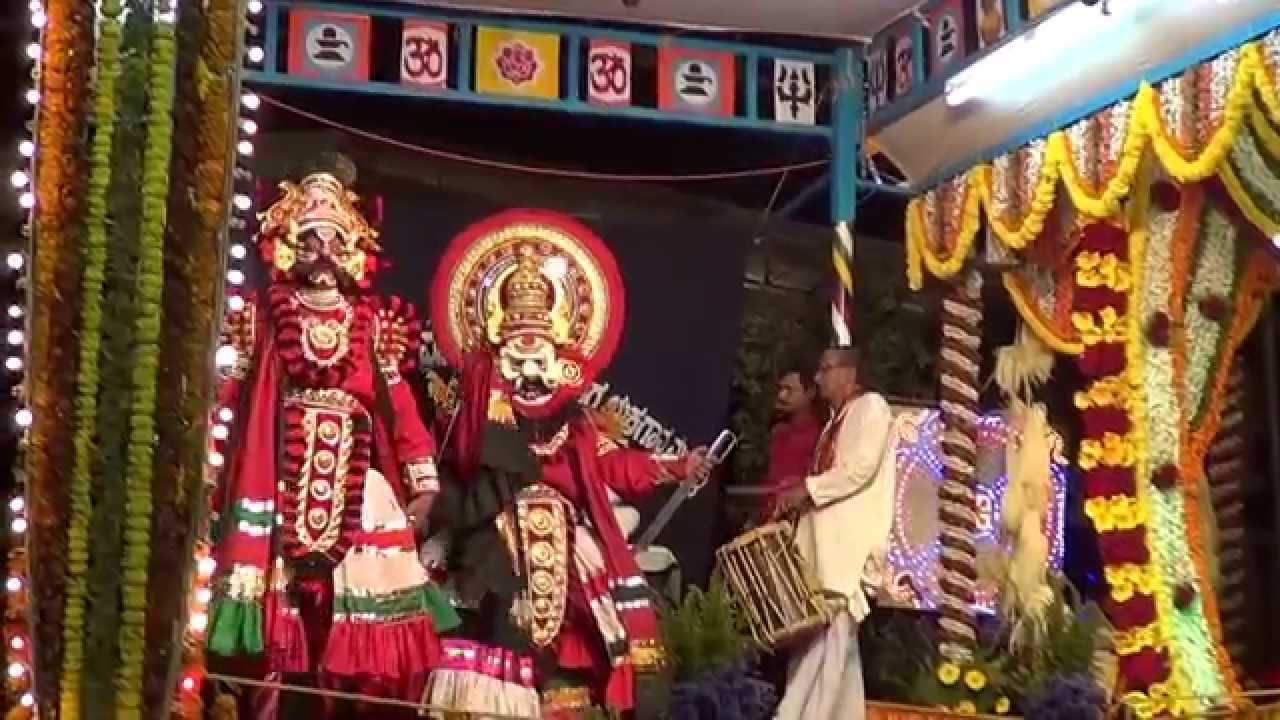 Yakshagana -- Shri devi mahatme - Gerukatte as Rakthabeejasura