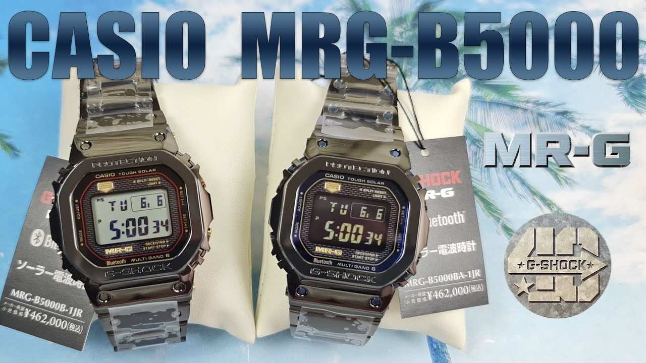 Обзор Casio за 4000$ / MRG-B5000