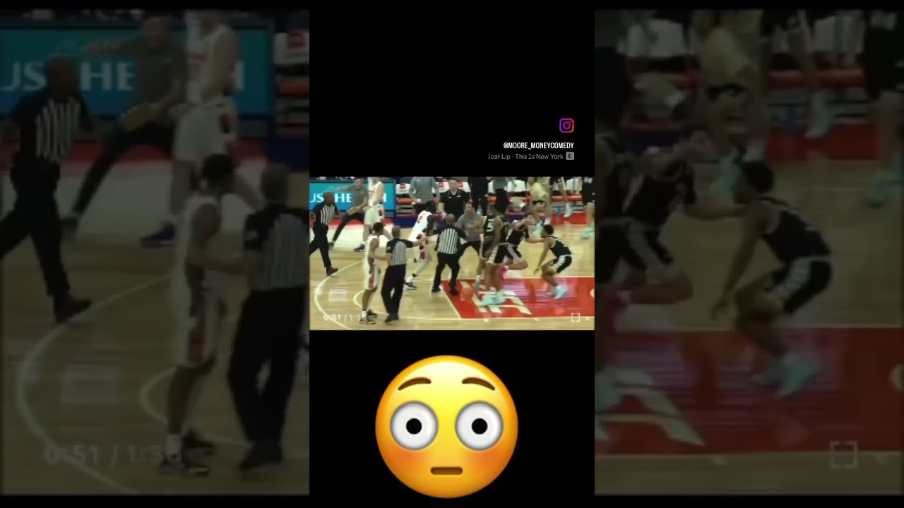 Slapped him and ran🤦🏿&zwj;♂️ #slaps #moveback #run #basketballfights #brawls #sportstape #explorar