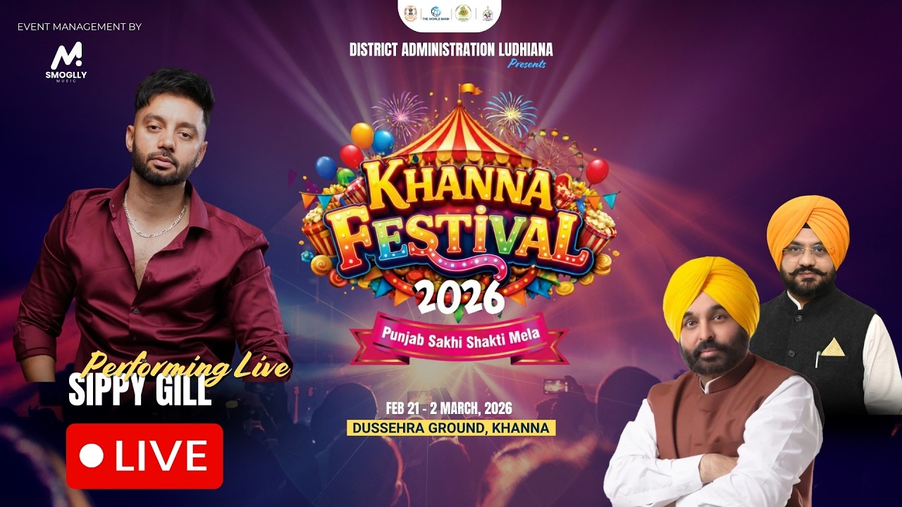 LIVE: Day 8 - KHANNA FESTIVAL 2026- Punjab Sakhi Shakti Mela - Sippy Gill Live