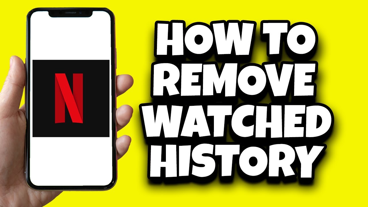 Как удалить историю просмотров на Netflix (новый метод)