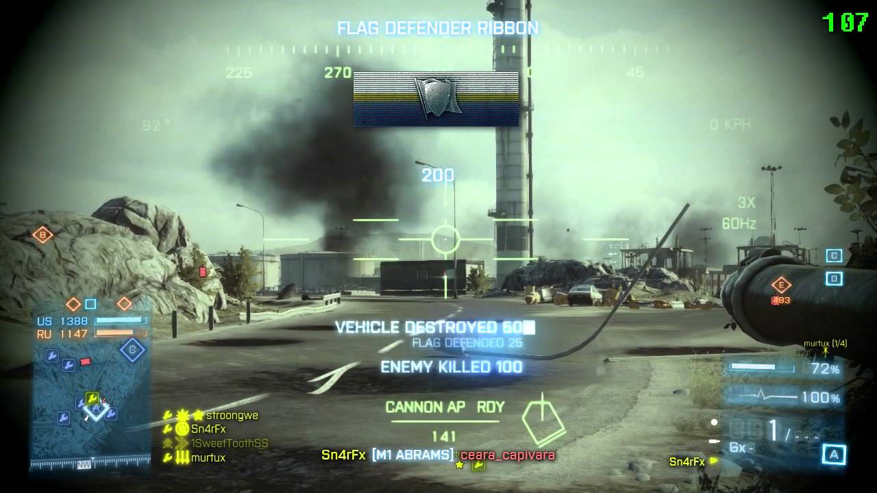 BF3 Tank Montage  - Sn4rFx