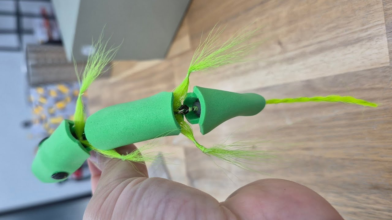 Fly Tying Session 9 Iguana/Lizard Mission