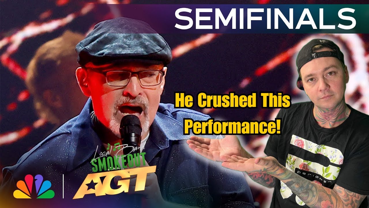 Richard Goodall - Eye of the Tiger ( Reaction ) LIVE PERFORMANCE ON AGT SEMIFINALS