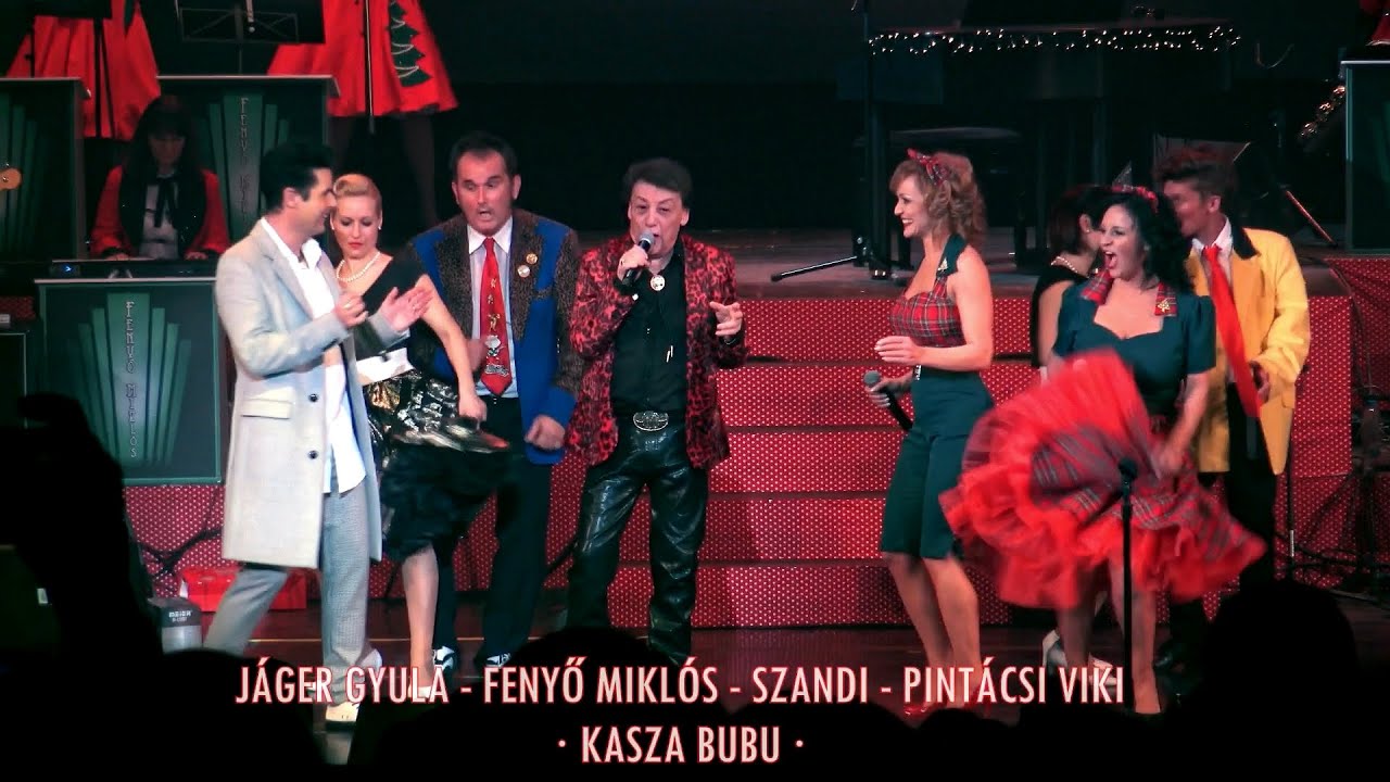 Kasza Bubu - Szandi, Viki, Jáger Gyula és Fenyő Miklós