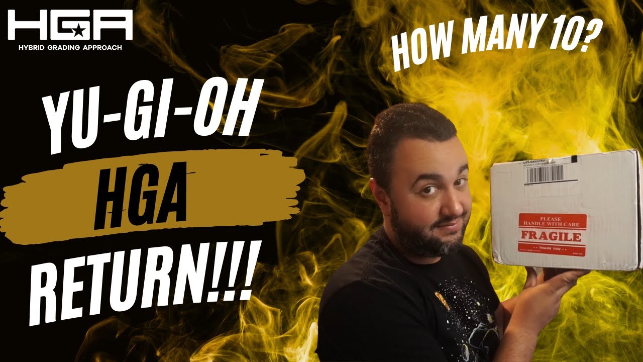 The Exciting Moment: Opening My YU-GI-OH HGA Graded Submission Return