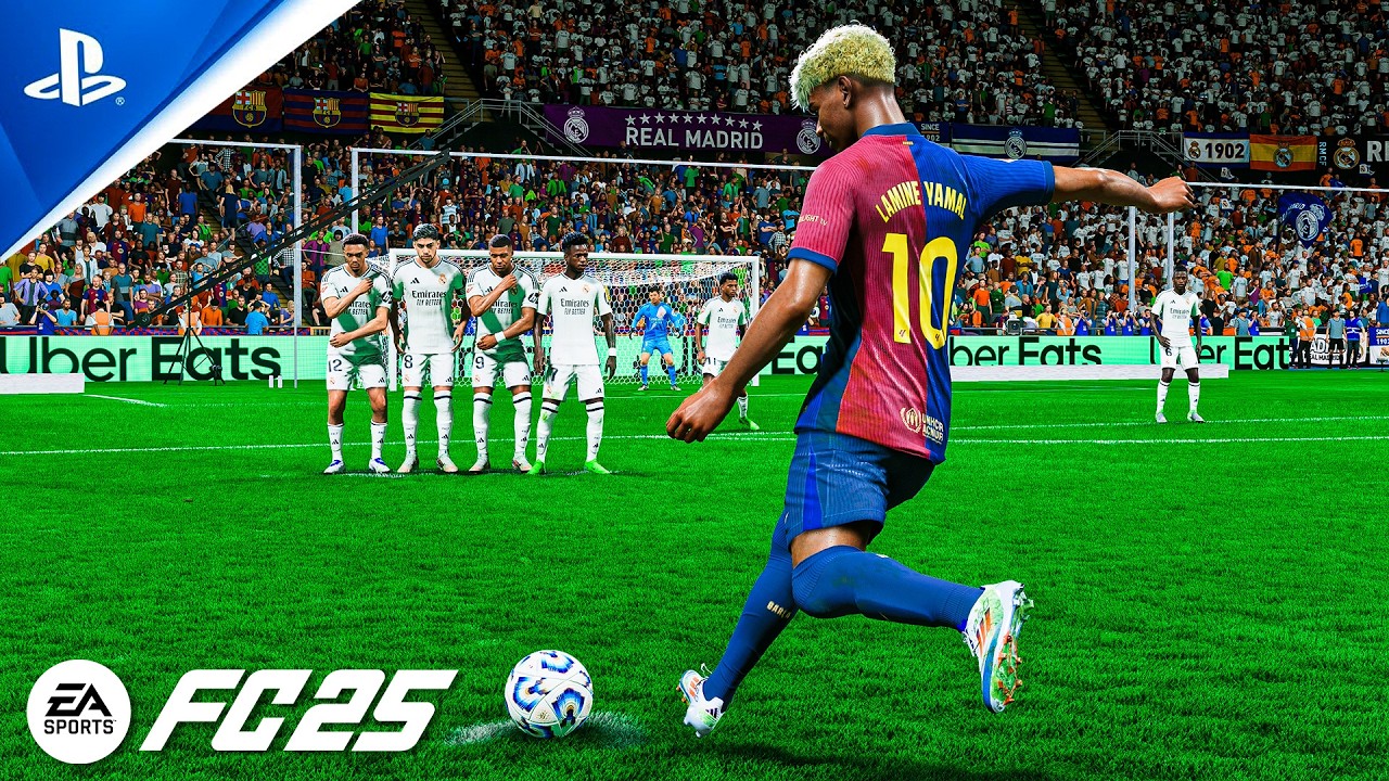 FC 25 | Barcelona vs Real Madrid - El Clasico La Liga 25/26 | PS5 Pro