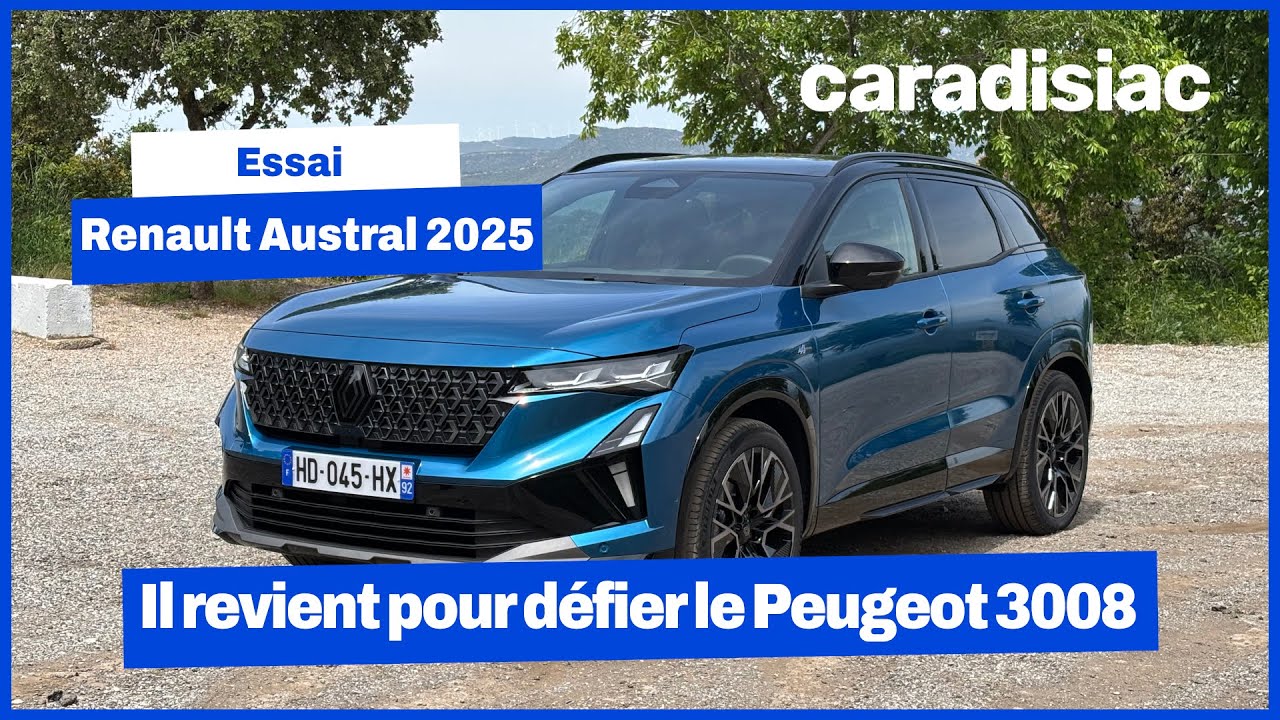 Le Renault Austral restylé revient pour défier le Peugeot 3008