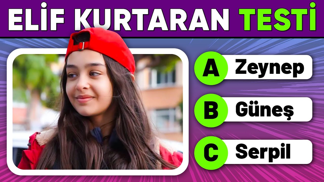 Elif Kurtaran'ı Ne Kadar Tanıyorsun? 🤔 Bu Eğlenceli 30 Soruluk Teste Hazır Mısın? 🔍✨