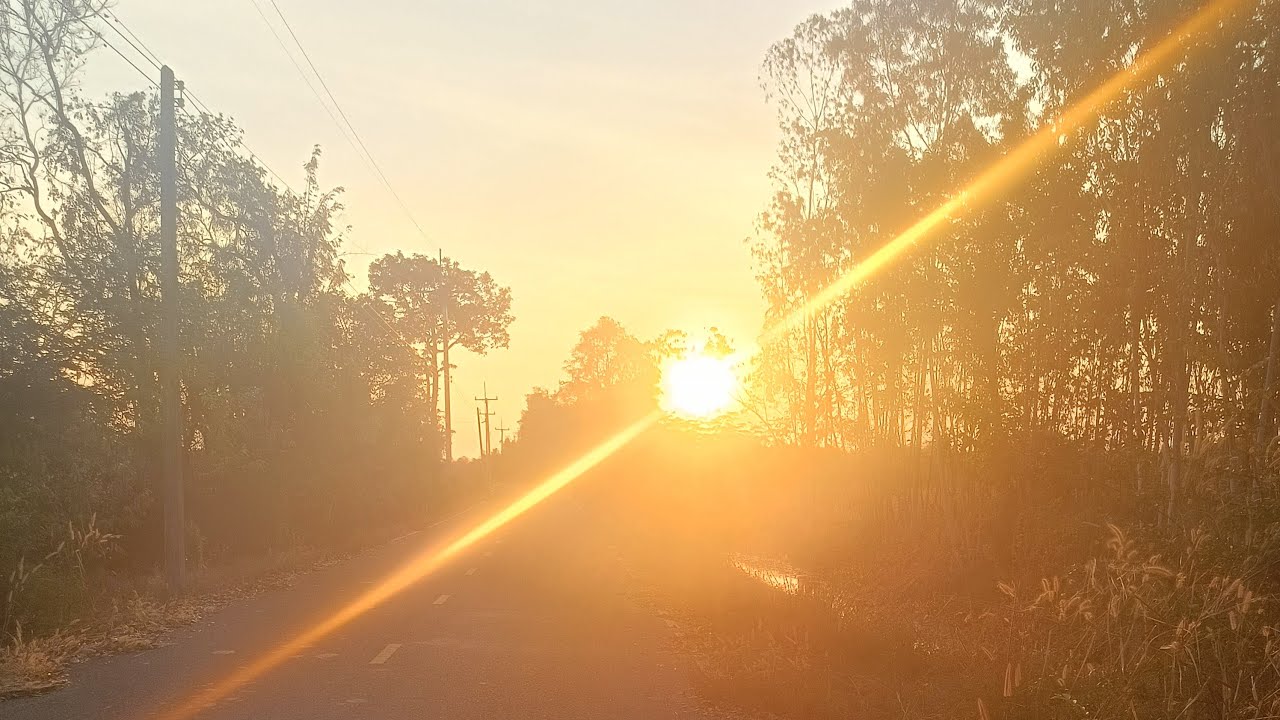 🌅🌅วิ่งออกกำลังกายยามเช้าอันหนาวๆๆๆๆ
