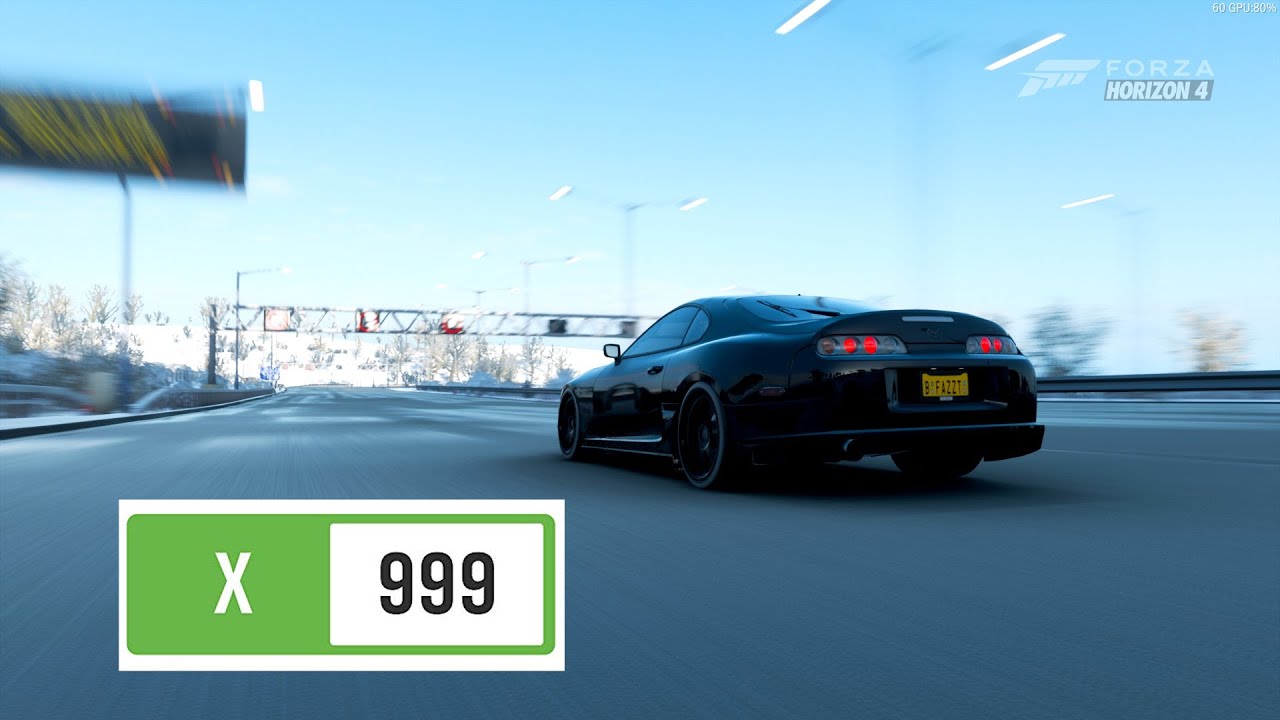 X999 Toyota Supra | 1600+ HP  | Forza Horizon 4