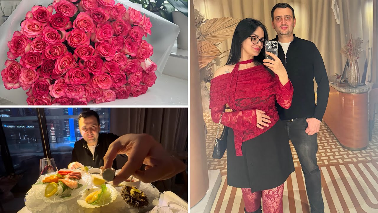 Sevgililer gunu nece kecdi ❤️Deniz mehsullari ile imtahanim😩Hediyyeler/ Pillekenin son hali/ Ad gunu