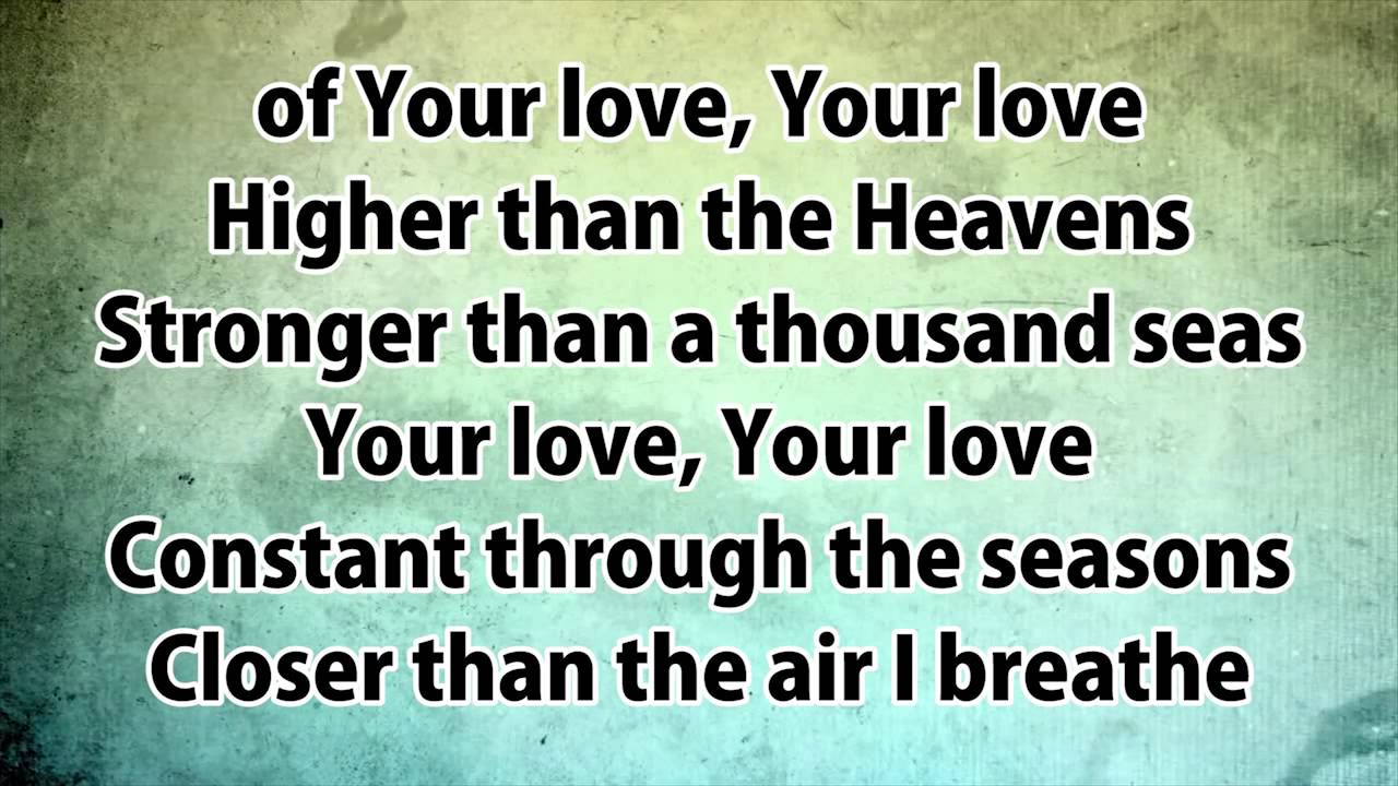 Planetshakers - Stronger Than A Thousand Seas (with Lyrics)