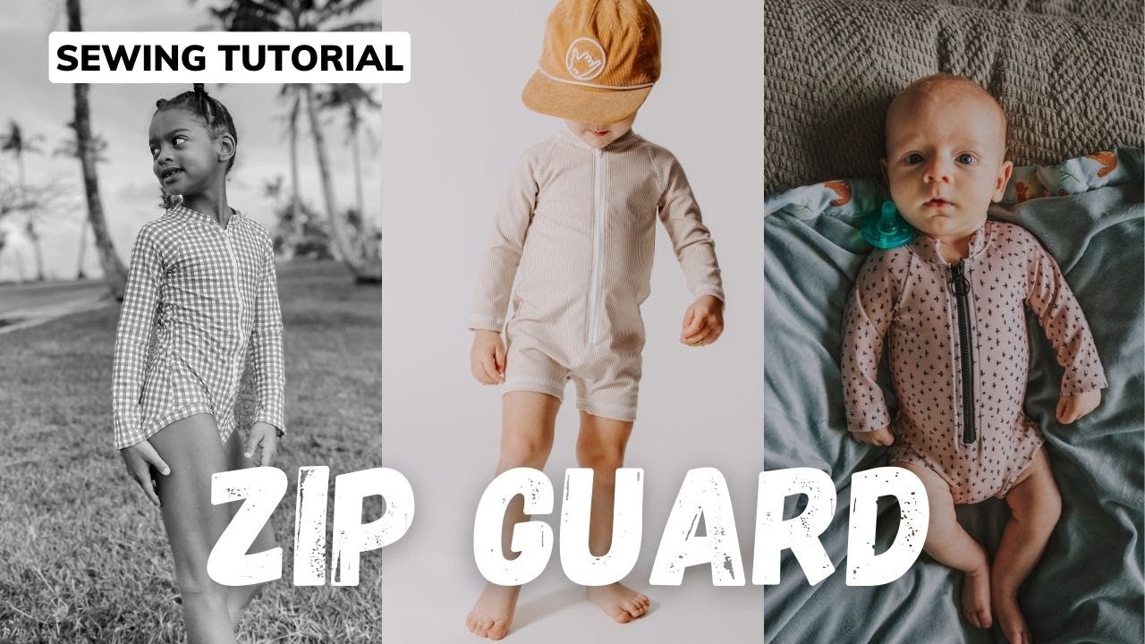 BEGINNER-FRIENDLY Zip Guard Swimsuit: Lowland Kids Sewing Tutorial