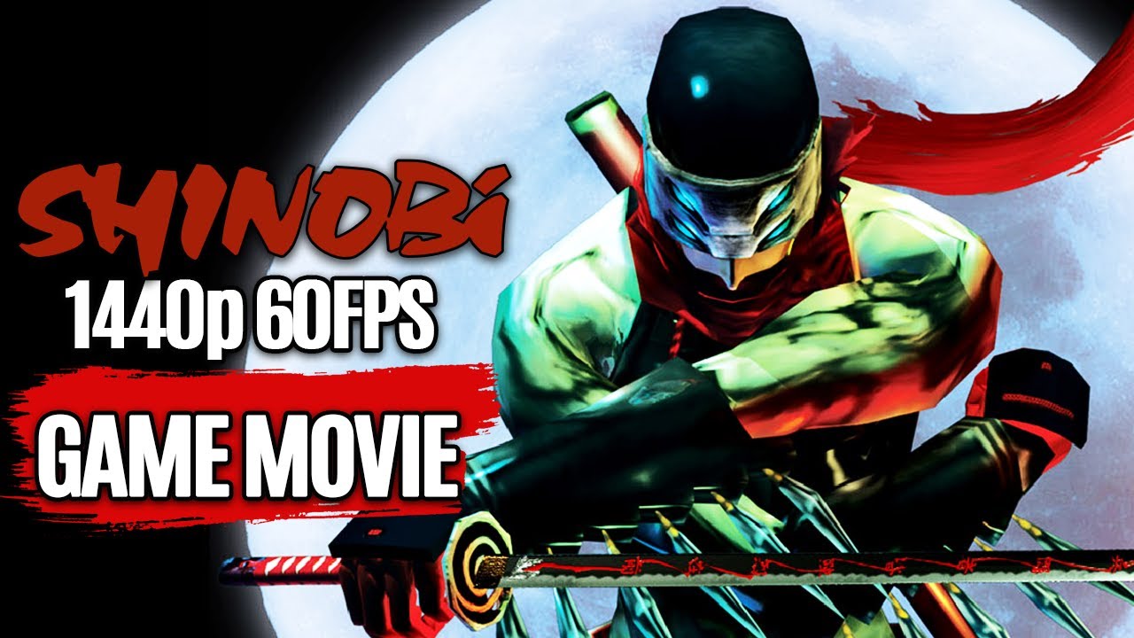 SHINOBI All Cutscenes Full Story (2002) Game Movie 1440p 60FPS