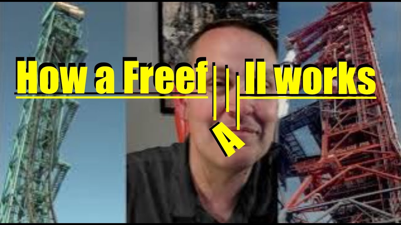 How does a Freefall ride work?