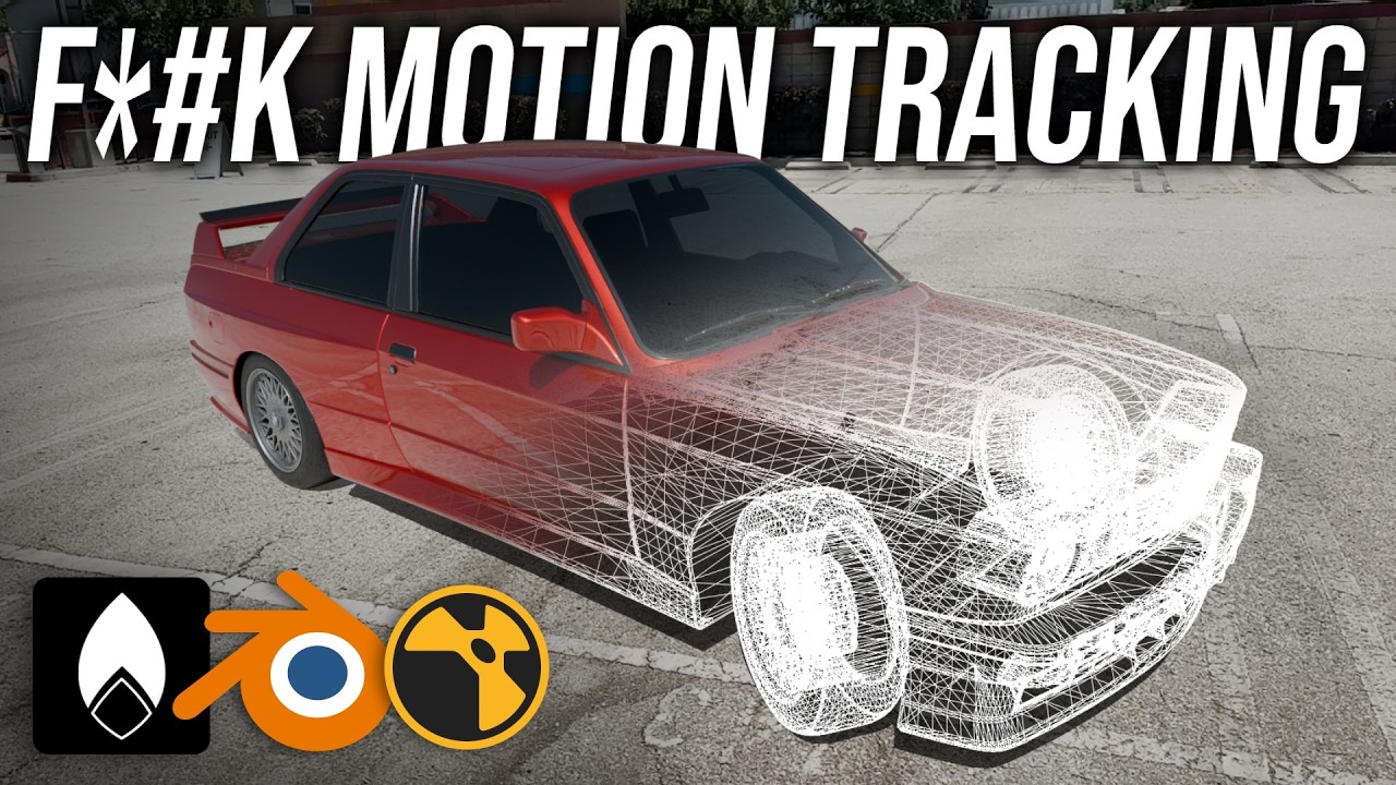 CGI Car Effect for Beginners | Blender & Nuke